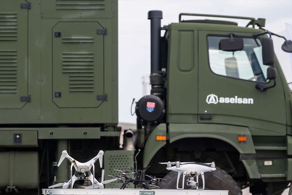 ÇELİKKUBBE gövde gösterisi yaptı! Dron sürüsüne karşı yerli kalkan devrede 21
